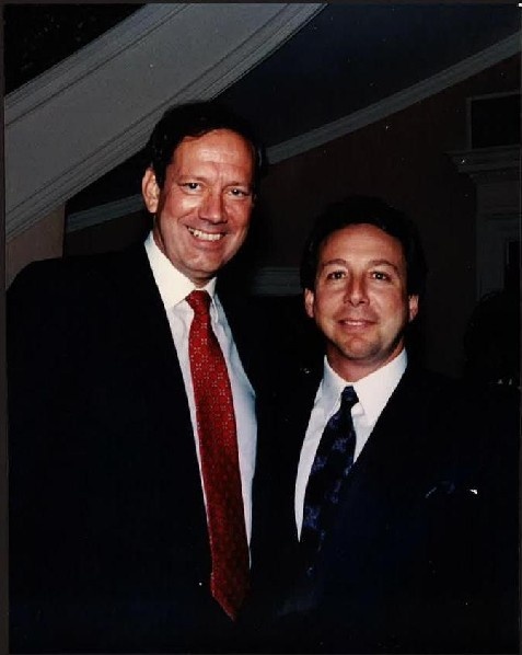Steven Schwartzapfel with Governor